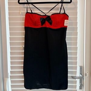 Valentines Red and Black Women's Nightdress